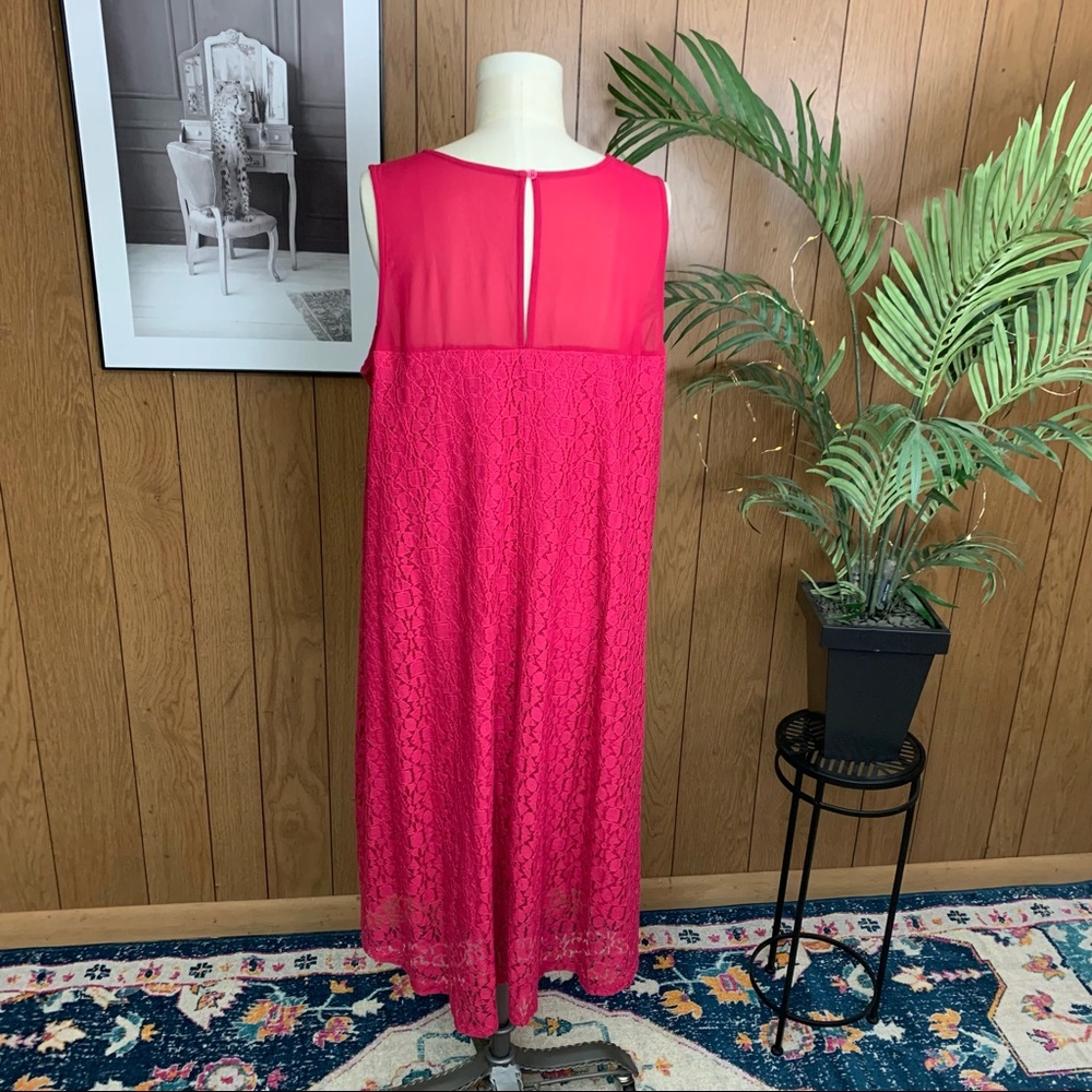 Pink Lace Dress - Picture 5 of 6
